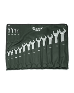 SATA ST09074SJ 16-Piece SAE Combination Wrench Set