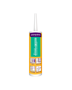 Asian Paints Berger 280ml SmartCare UnyverSeal GP Advanced Silicone Sealant - Clear/Cartridge